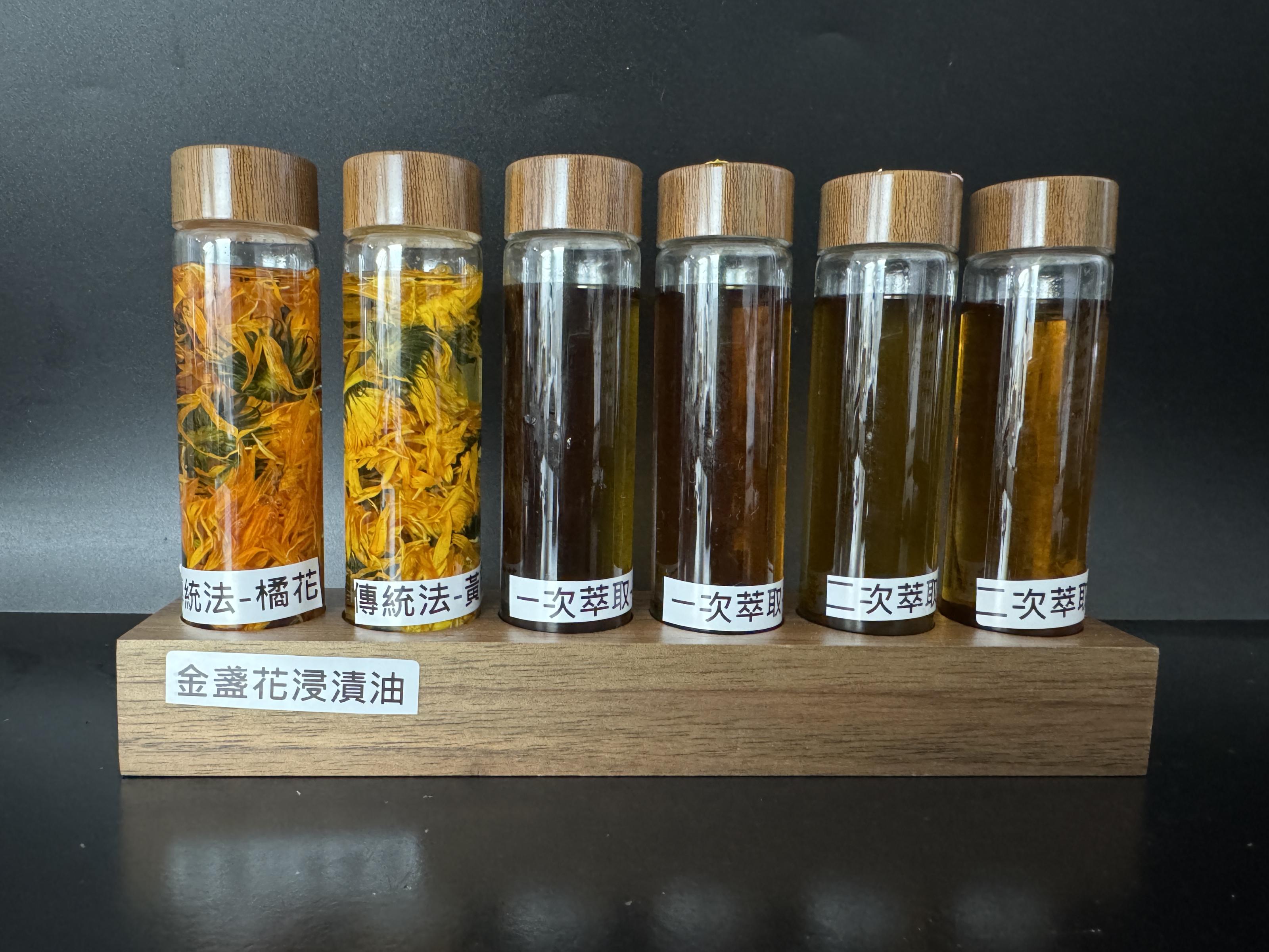 圖3.今年開發之「超音波輔助萃取」技術能保留更多的機能性成分,並縮短萃取時間為一般萃取方式1/6。