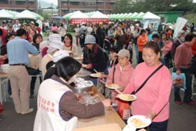 新香米及金寶甘藷品嚐