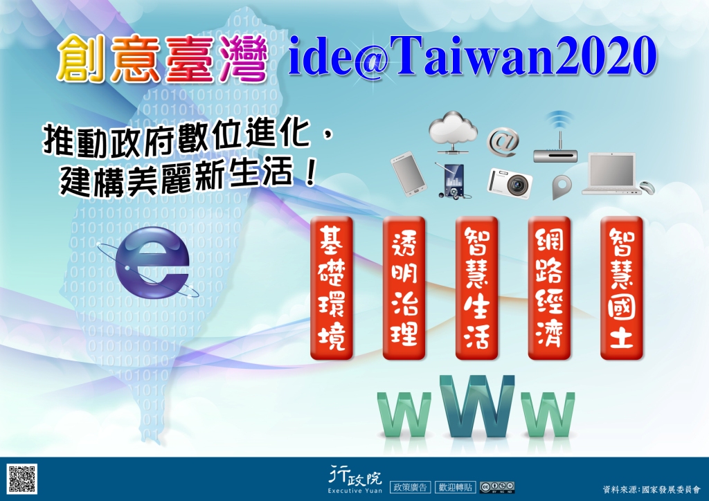 文宣廣告～「創意台灣 ide@Taiwan2020」