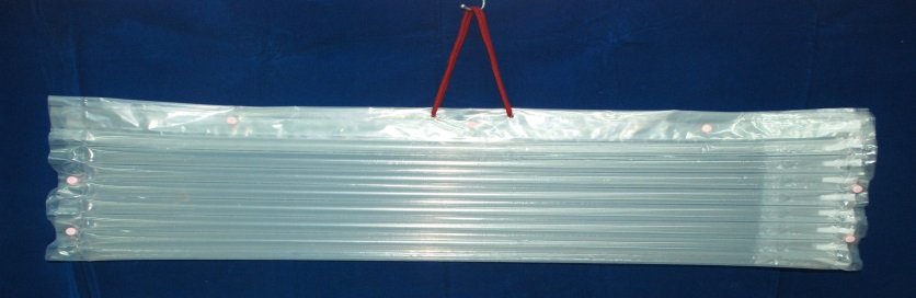 「緩衝氣柱袋」應用於山藥產品包裝。