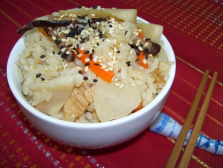 綠竹筍 - 簡單料理就可以很好吃－ 竹筍飯