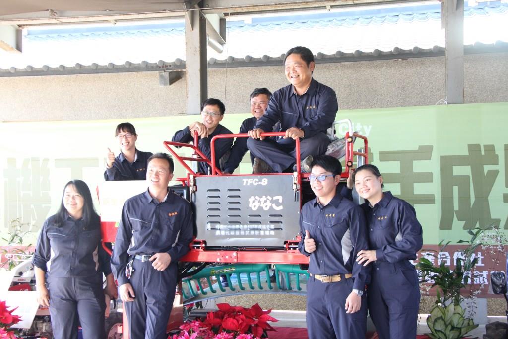 圖1、桃園市青年農民生產合作社成員。