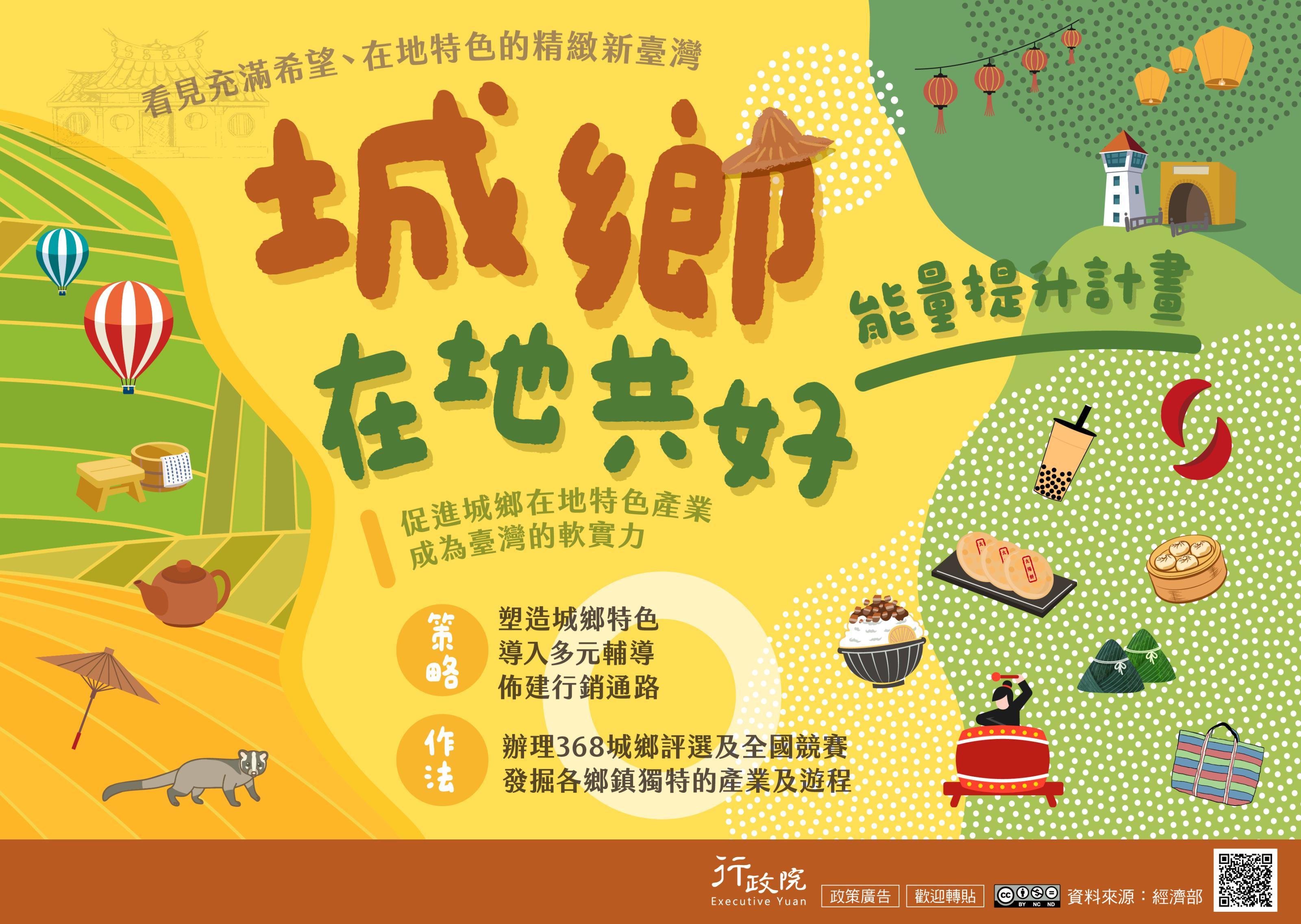 政策宣導~「城鄉在地共好能量提升計畫」