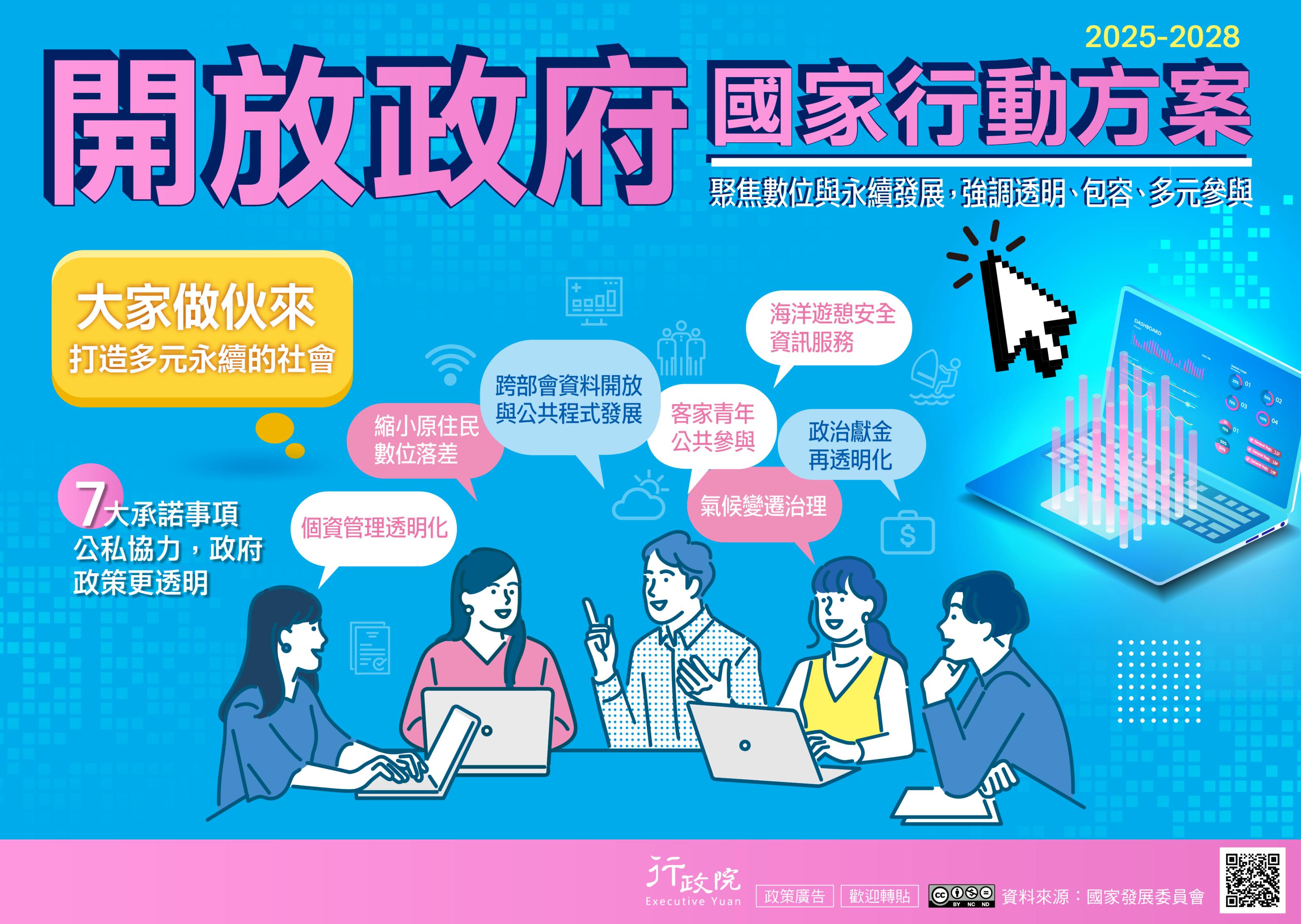 政策宣導~「開放政府國家行動方案」