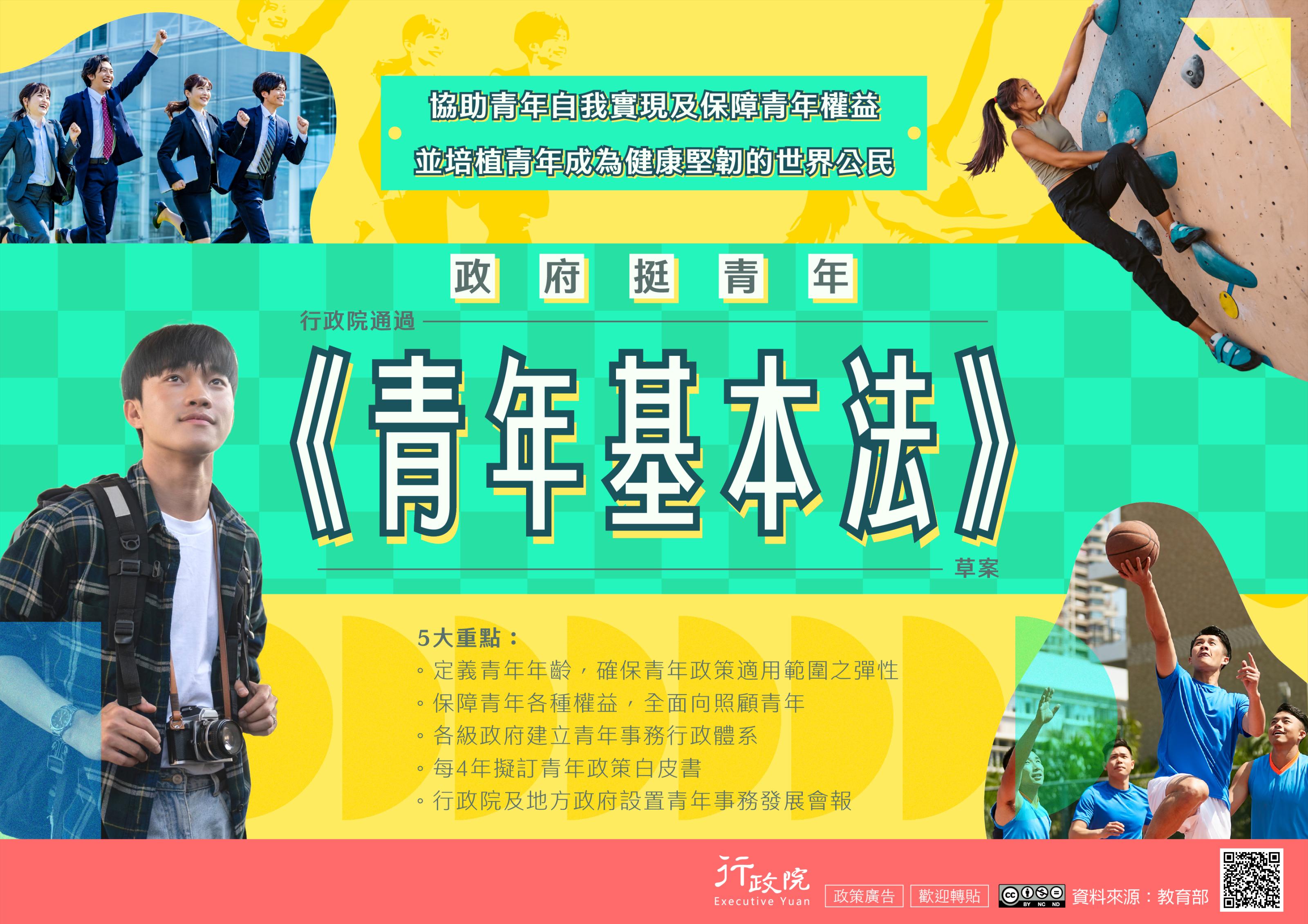 政策宣導~「青年基本法草案」