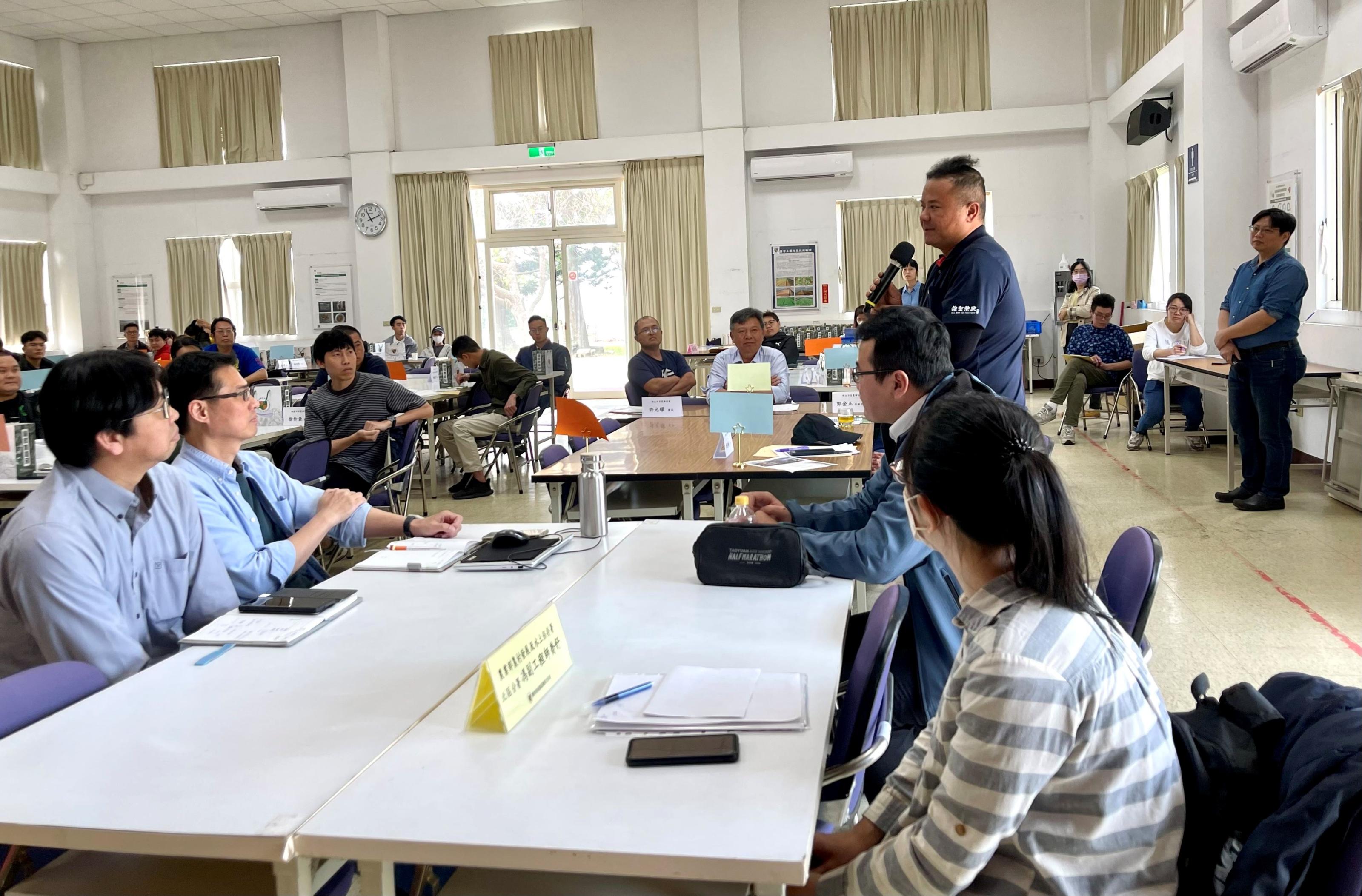 圖2.桃園市青農聯誼會廖俊融會長。
