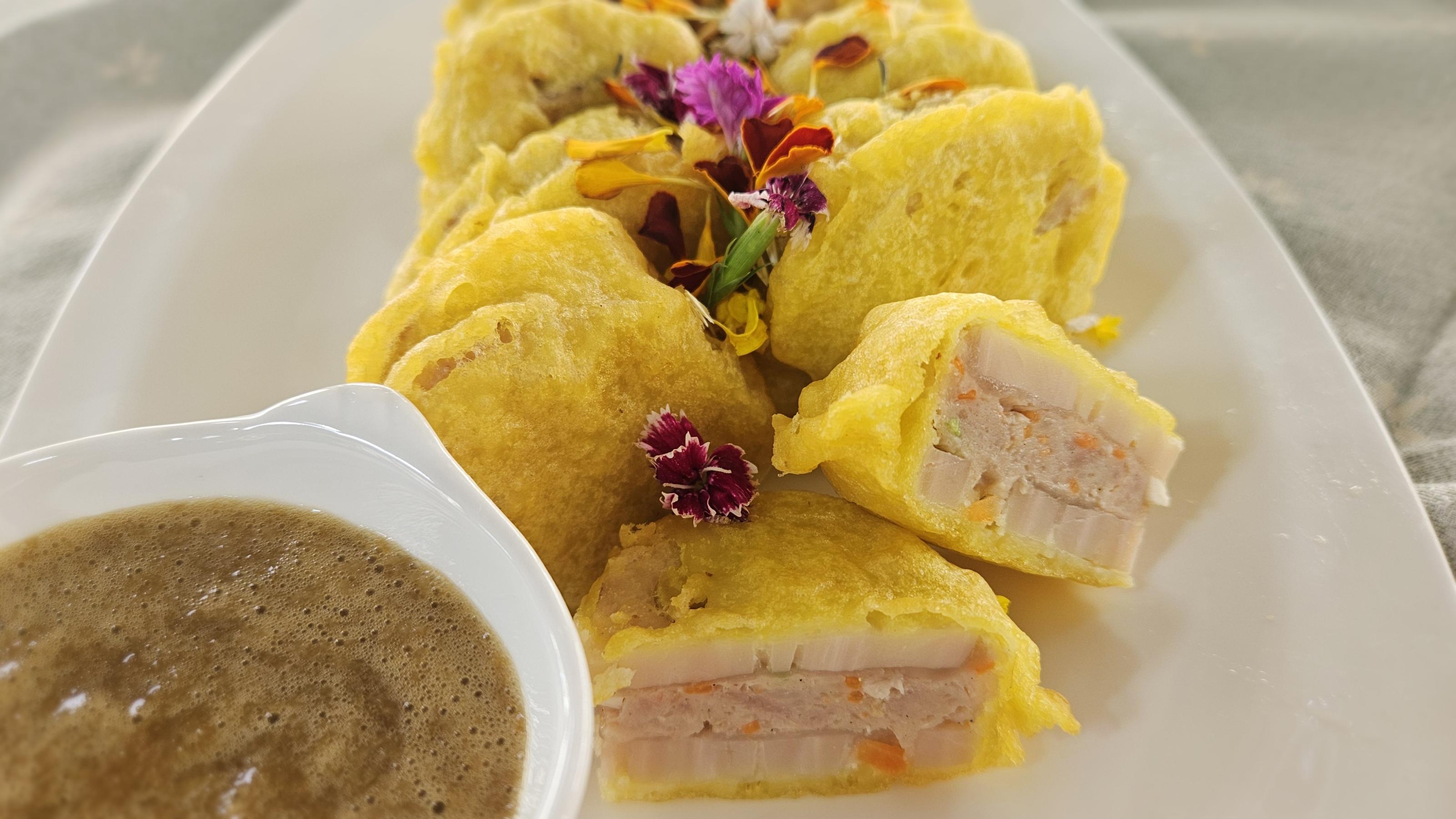 圖2. 藕香藥泥料理。