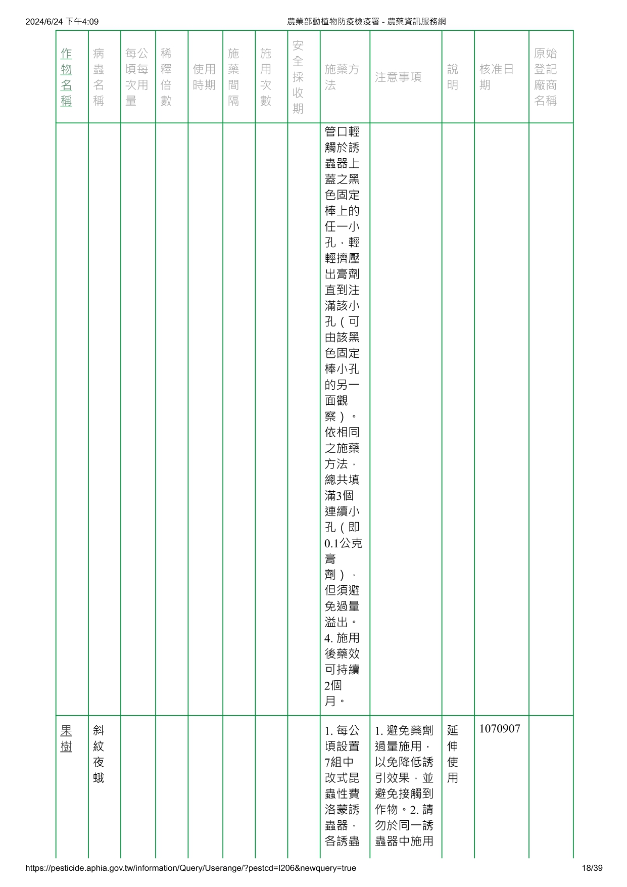 斜紋夜蛾費洛蒙